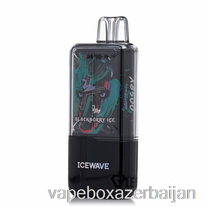 E-Juice Vape ICEWAVE X8500 Disposable Blackberry Ice